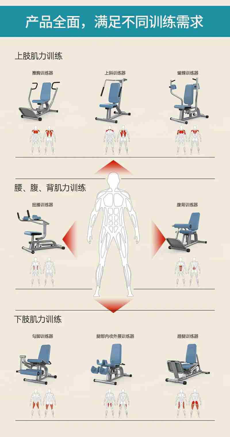 mk体育56等速肌力训练系列：专为老年人打造的肌肉力量训练器
